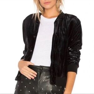 Bailey 44 Rite of Night Bomber Jacket Black Size XS